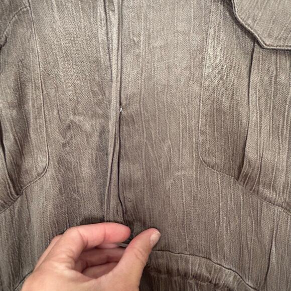 Shona Joy Silky Balloon Sleeve Elton Dress - Picture 5 of 7